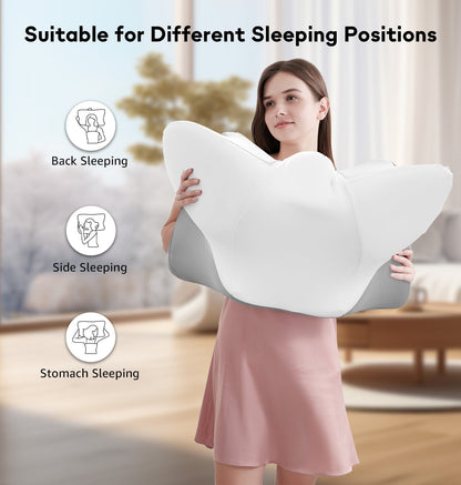 Neck Pillow for Sleeping, Cervical Neck Pillow, Memory Foam Pillows, Side Sleeper Pillow, Ergonomic Pillow for Neck Pain Relief, Bed Pillows, Body Pillow, Cooling Pillow